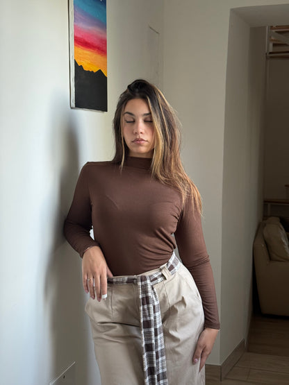 Dolcevita morbido Marrone