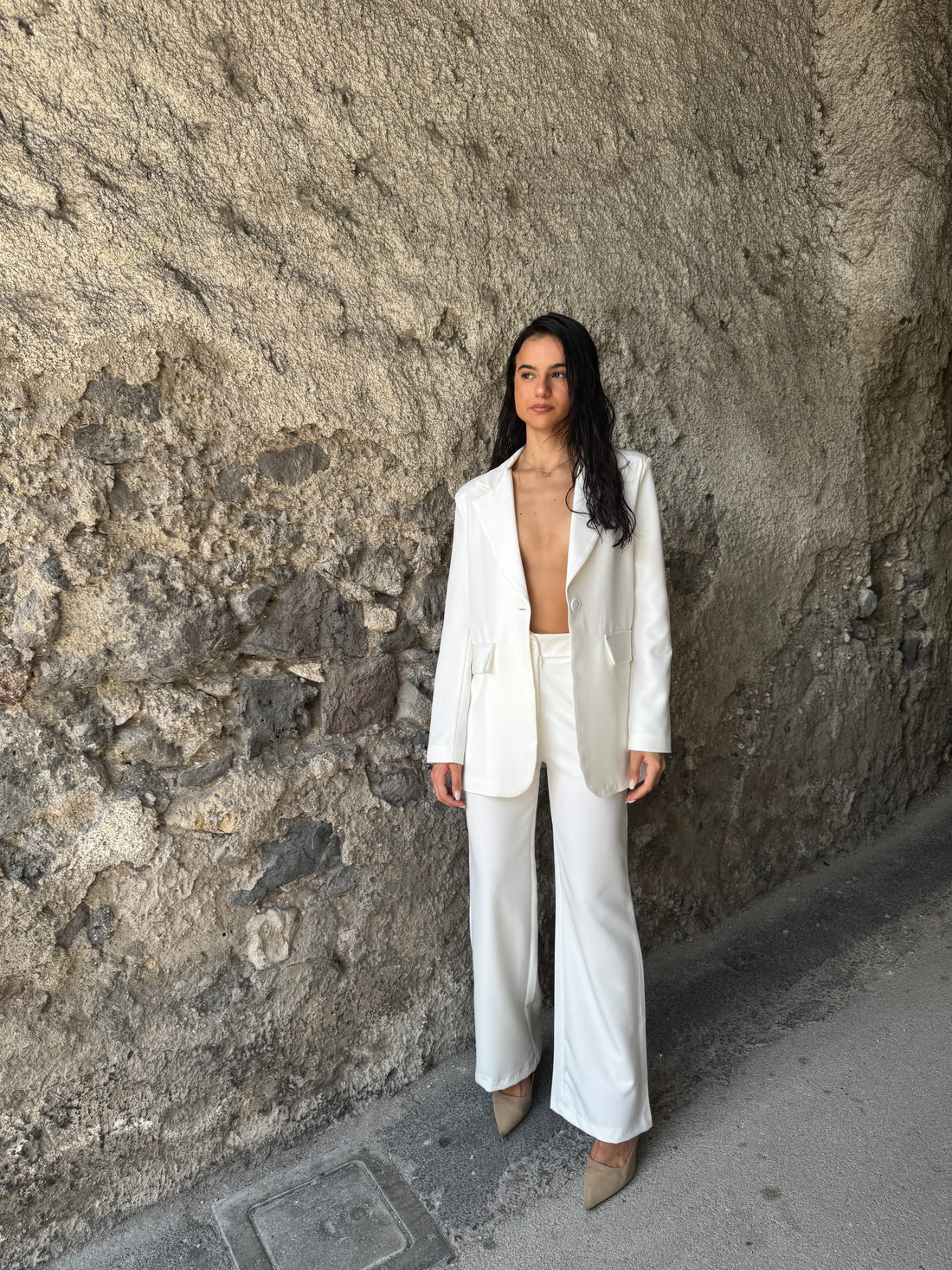 Tailleur white