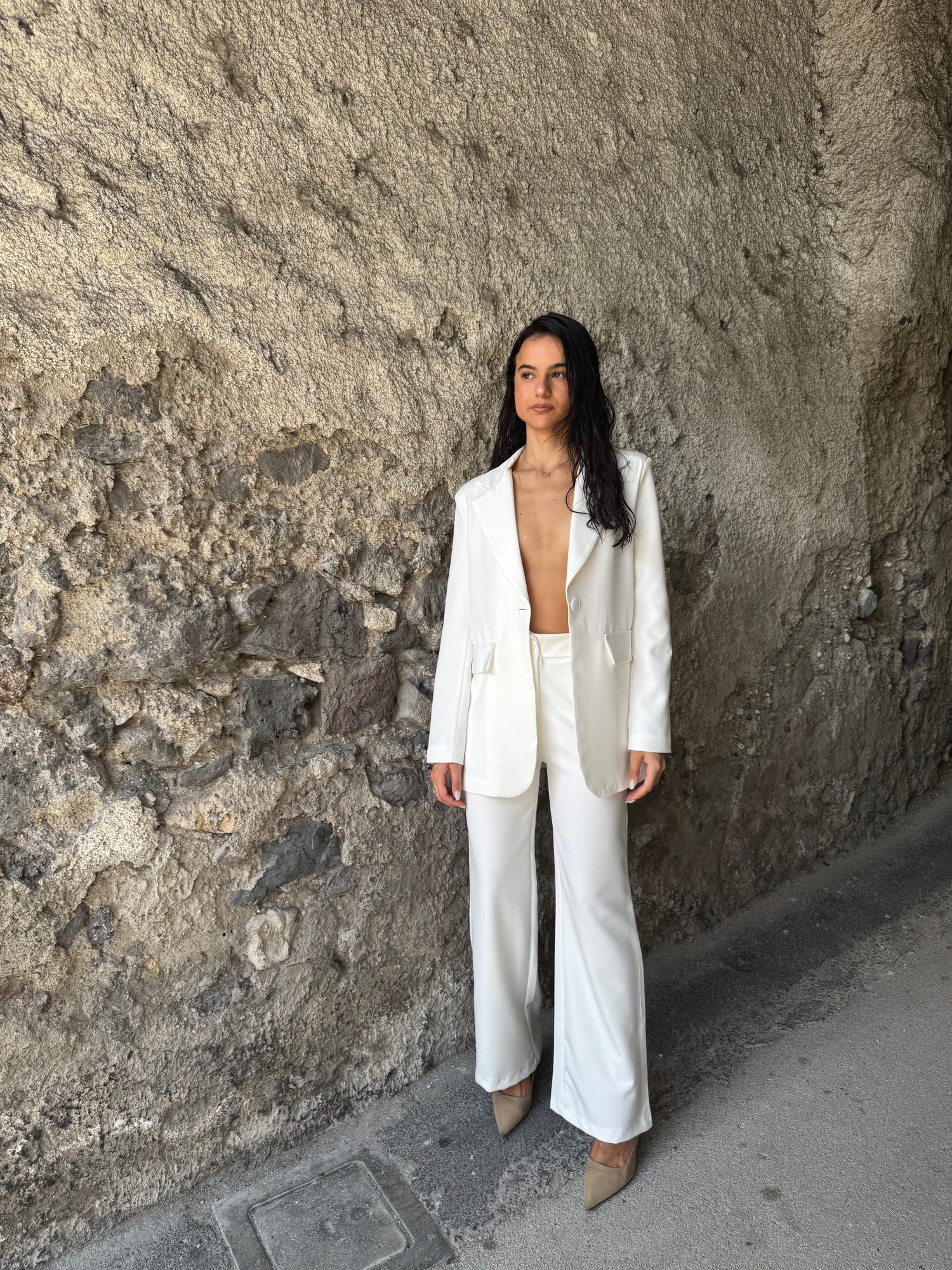 Tailleur white