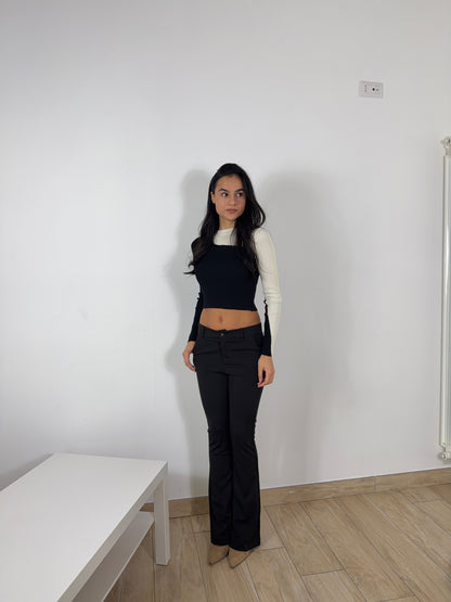 Maglione crop Double