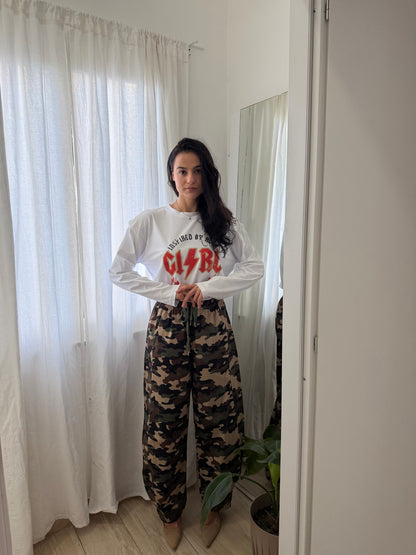 Pantalone Balloon Militare