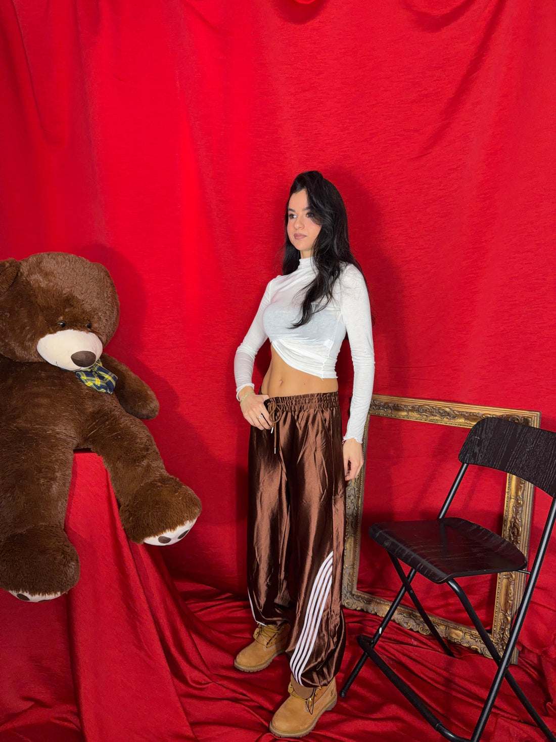 Maglia velata bianca