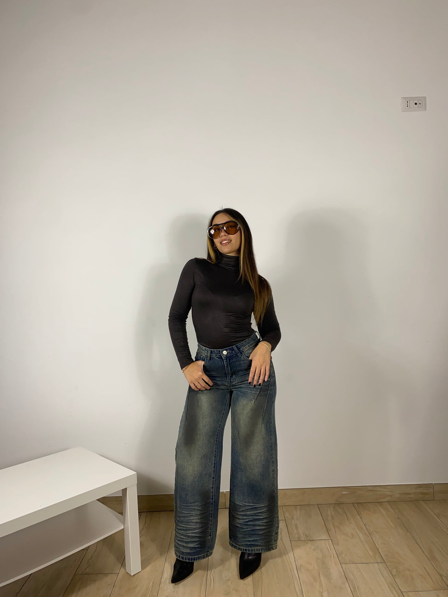 Body burlesco marrone