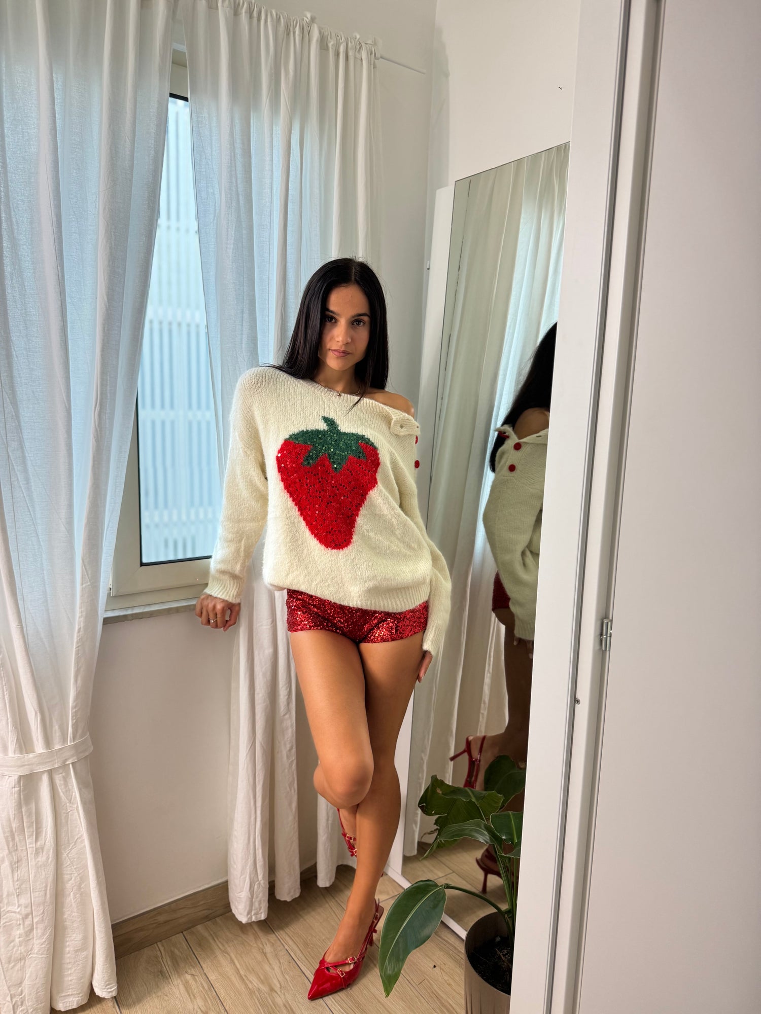 Maglione strawberry - Wonderstyle