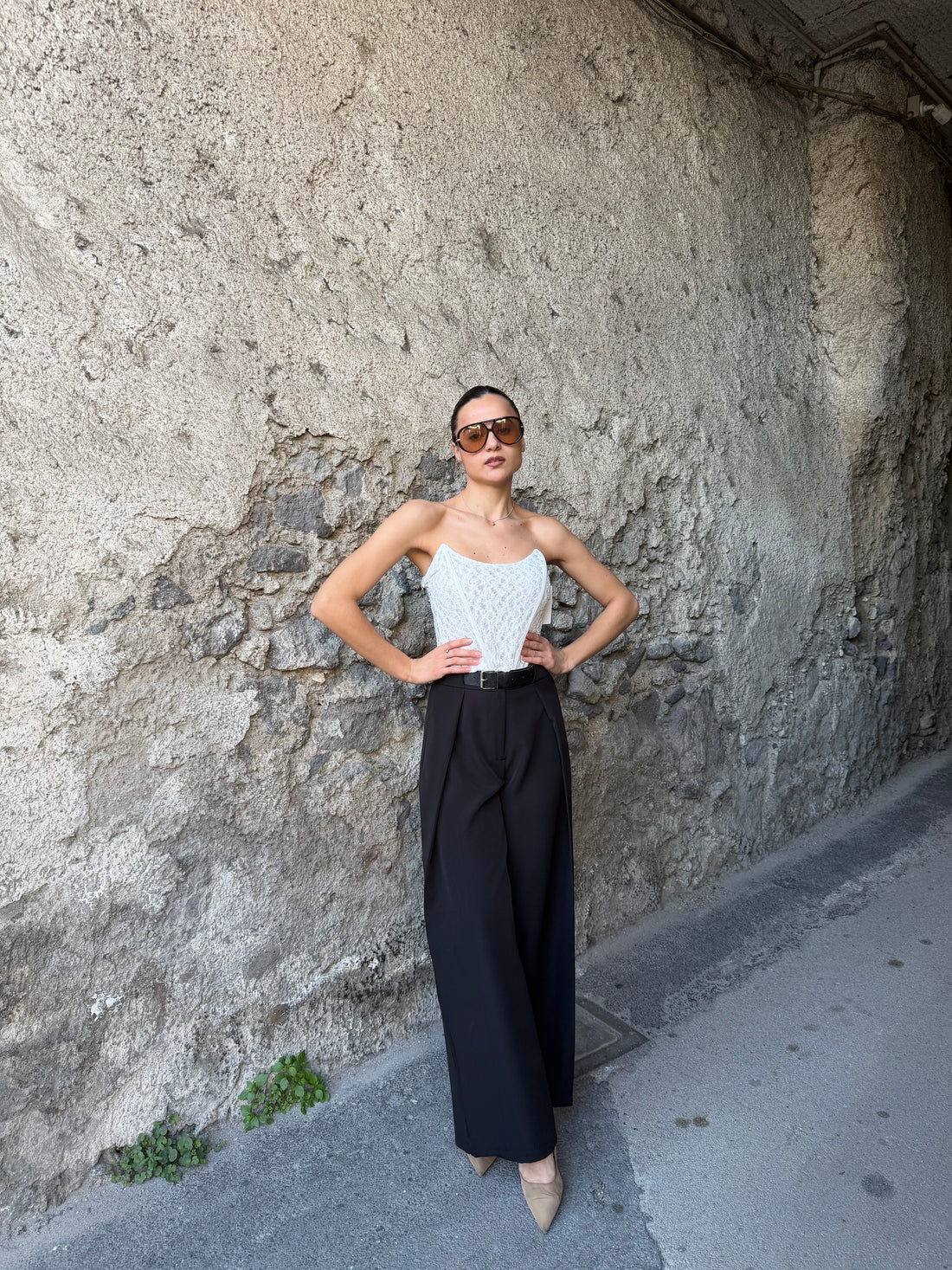 Corsetto pizzo