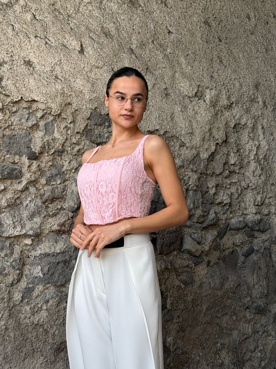 Corsetto rosa