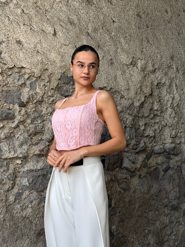Corsetto rosa