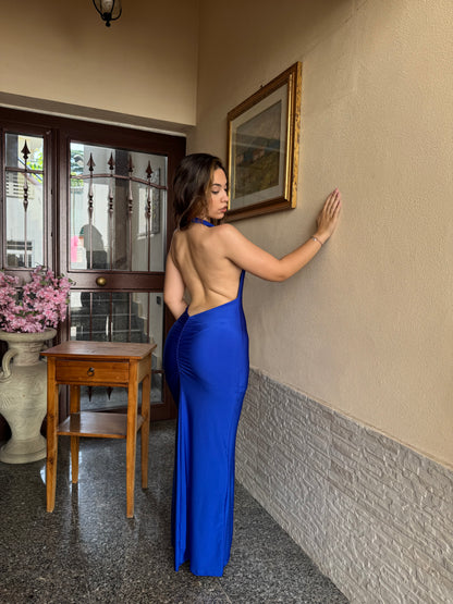 Vestito soirée blu