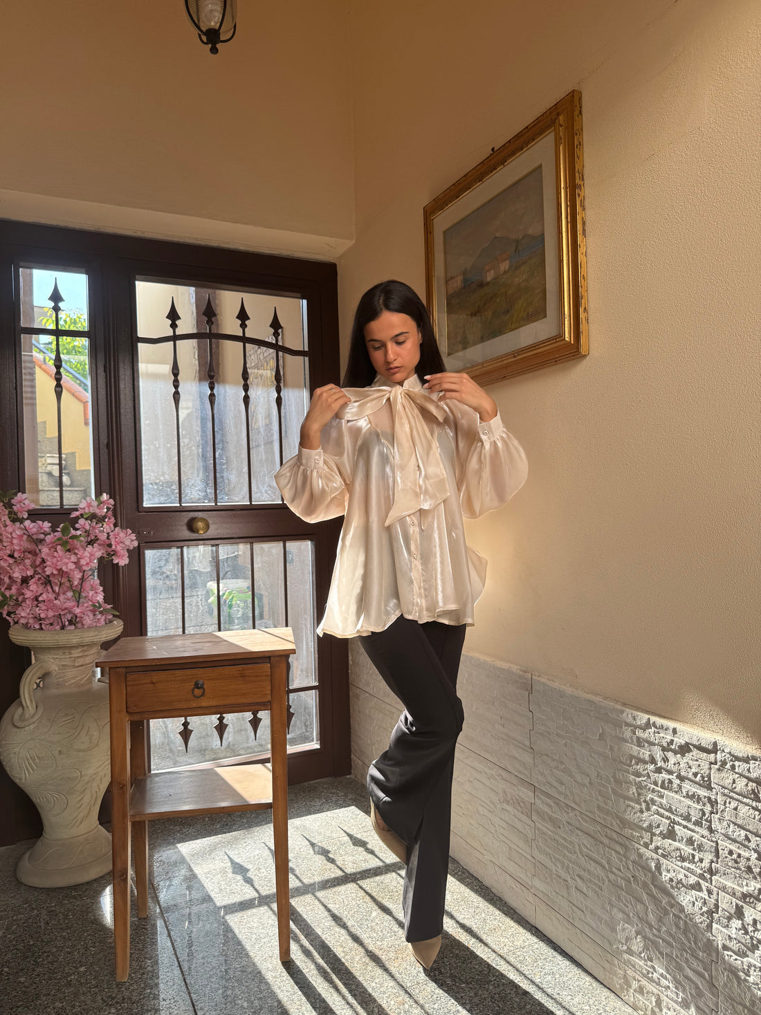 Camicia champagne