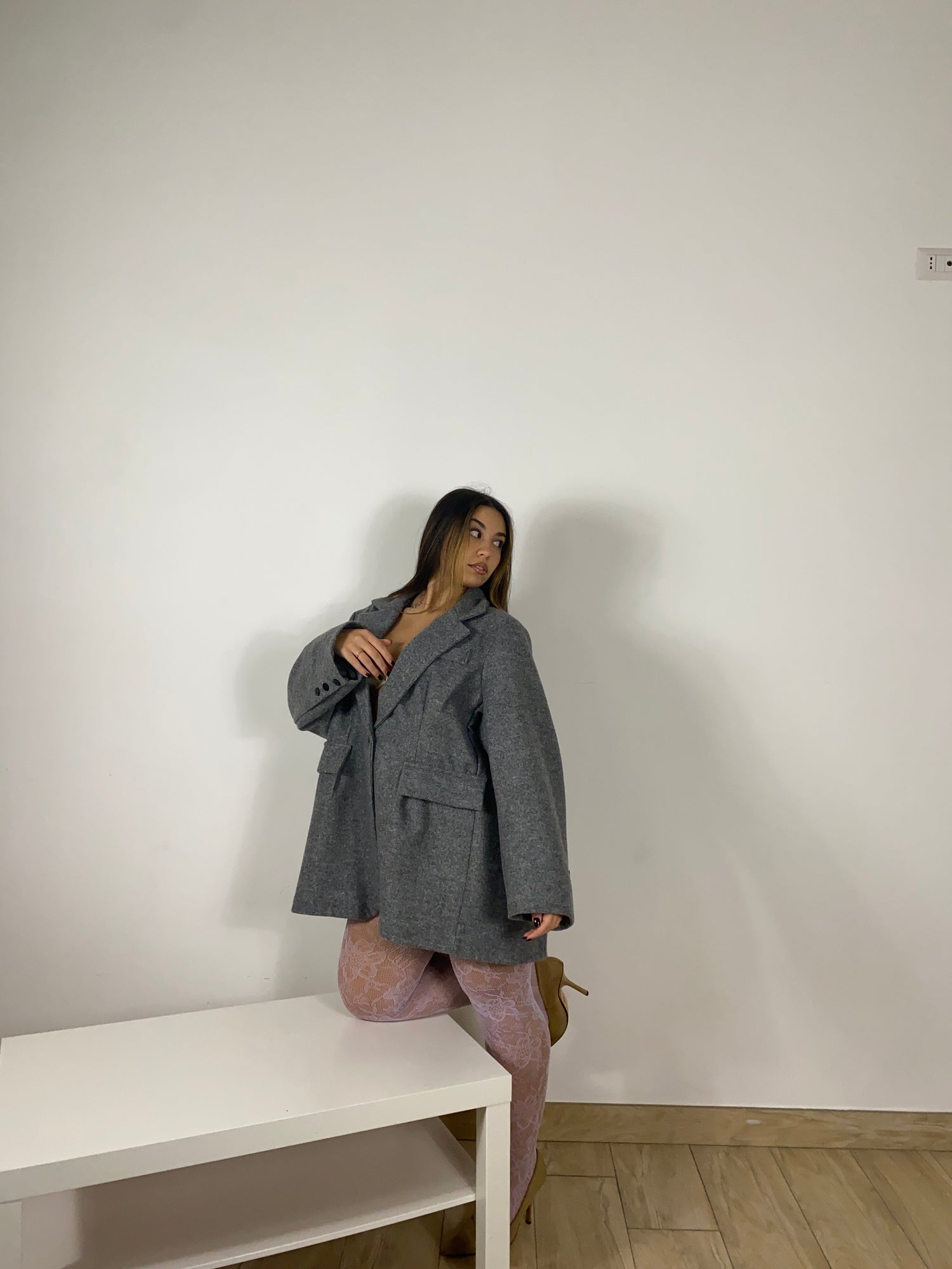 Giacca cappotto Grigia