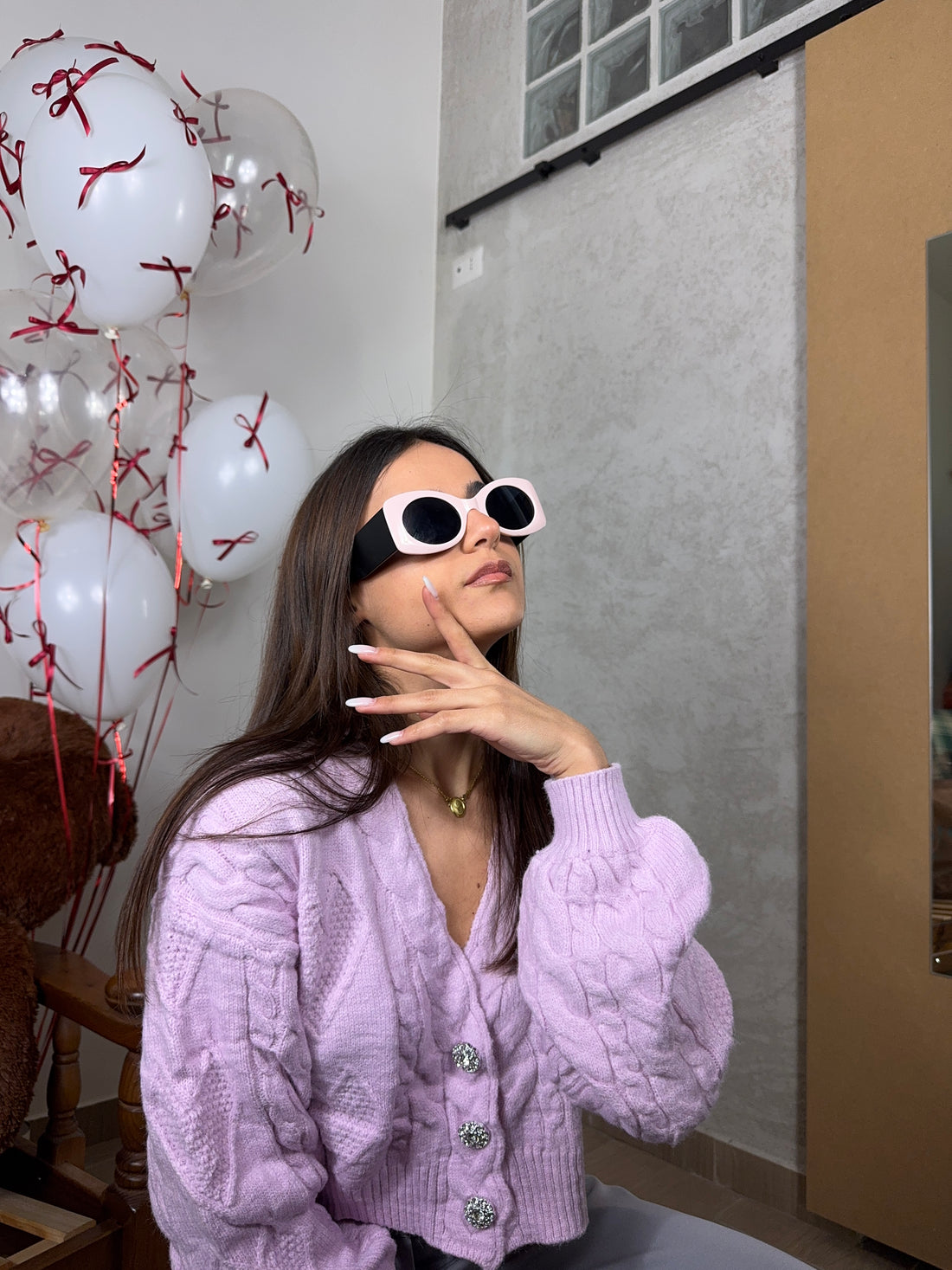 Occhiali duo pink - Wonderstyle