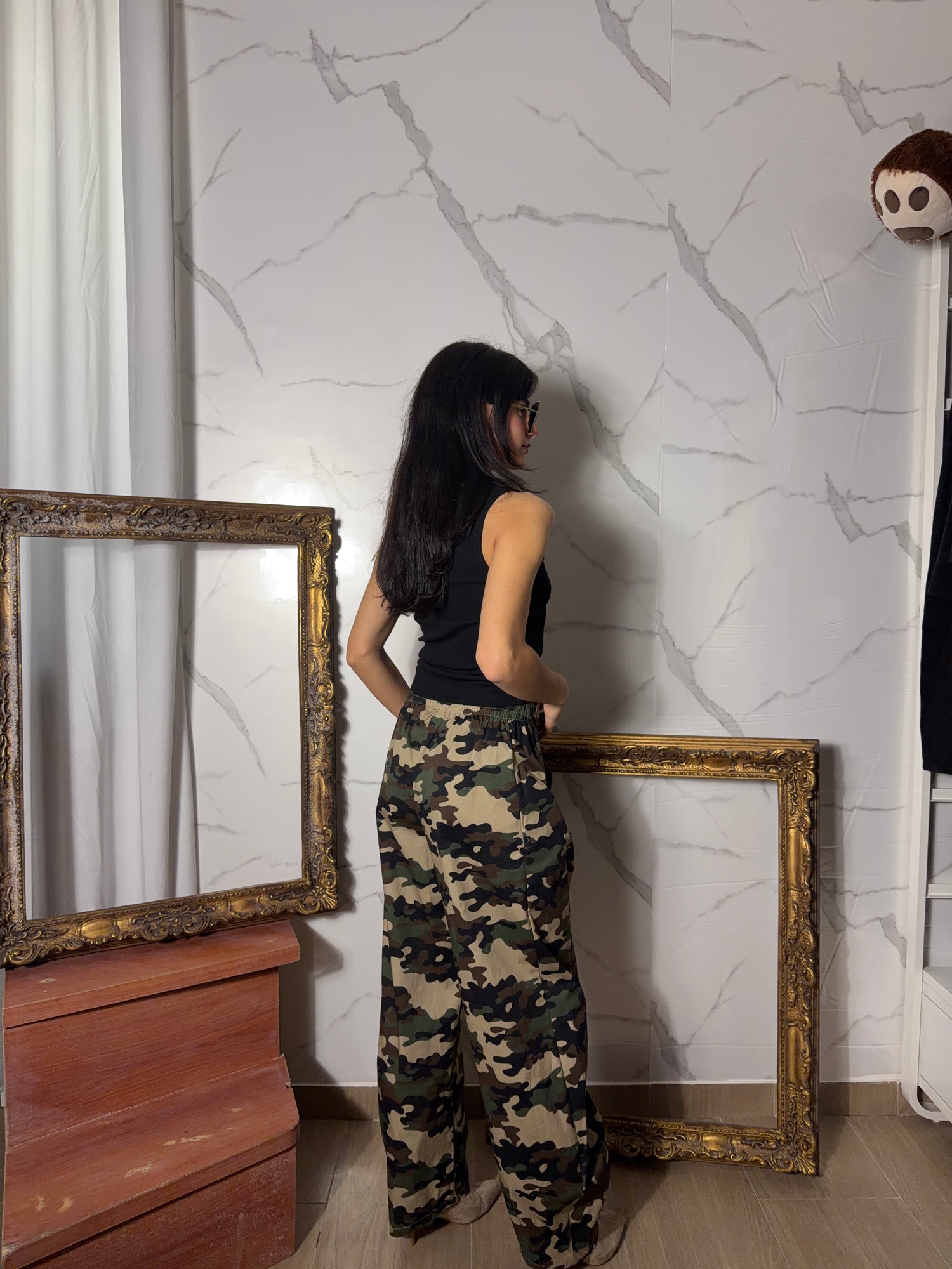 Pantalone Balloon Militare