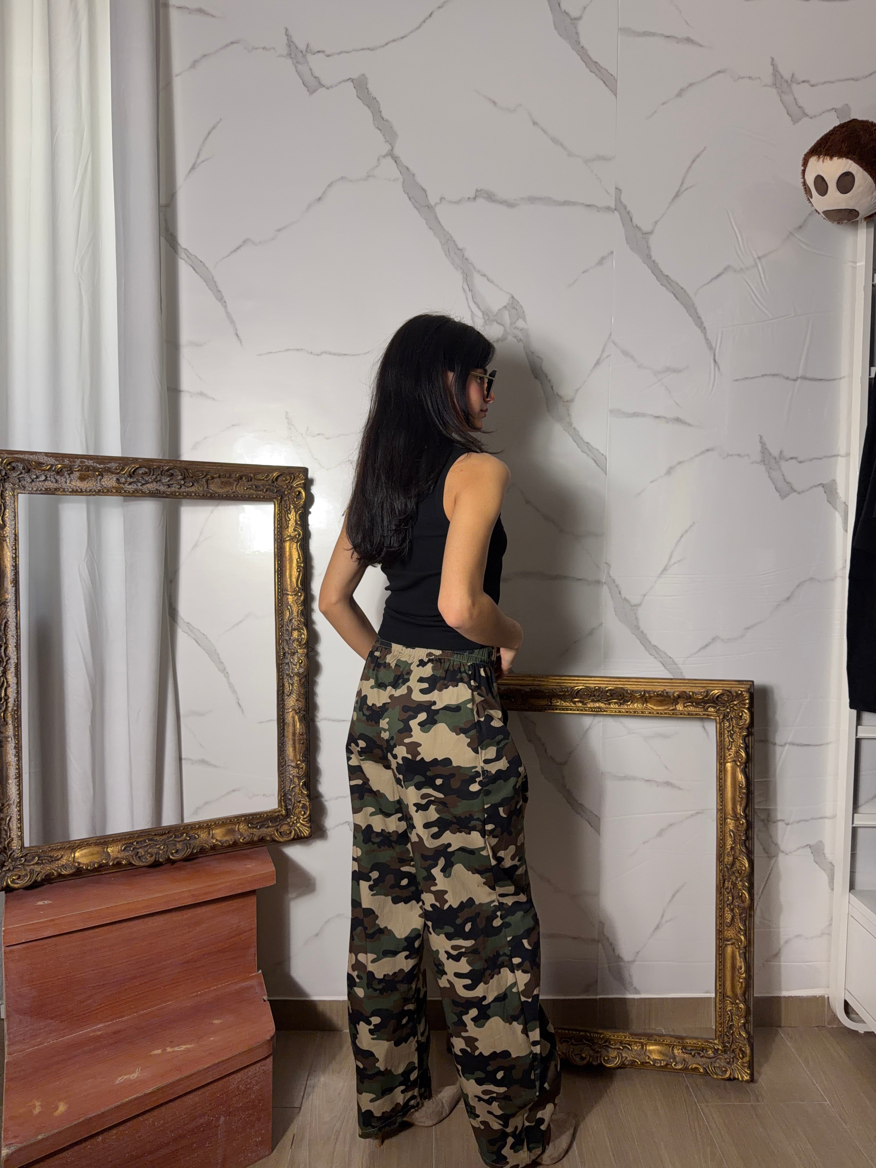 Pantalone Balloon Militare
