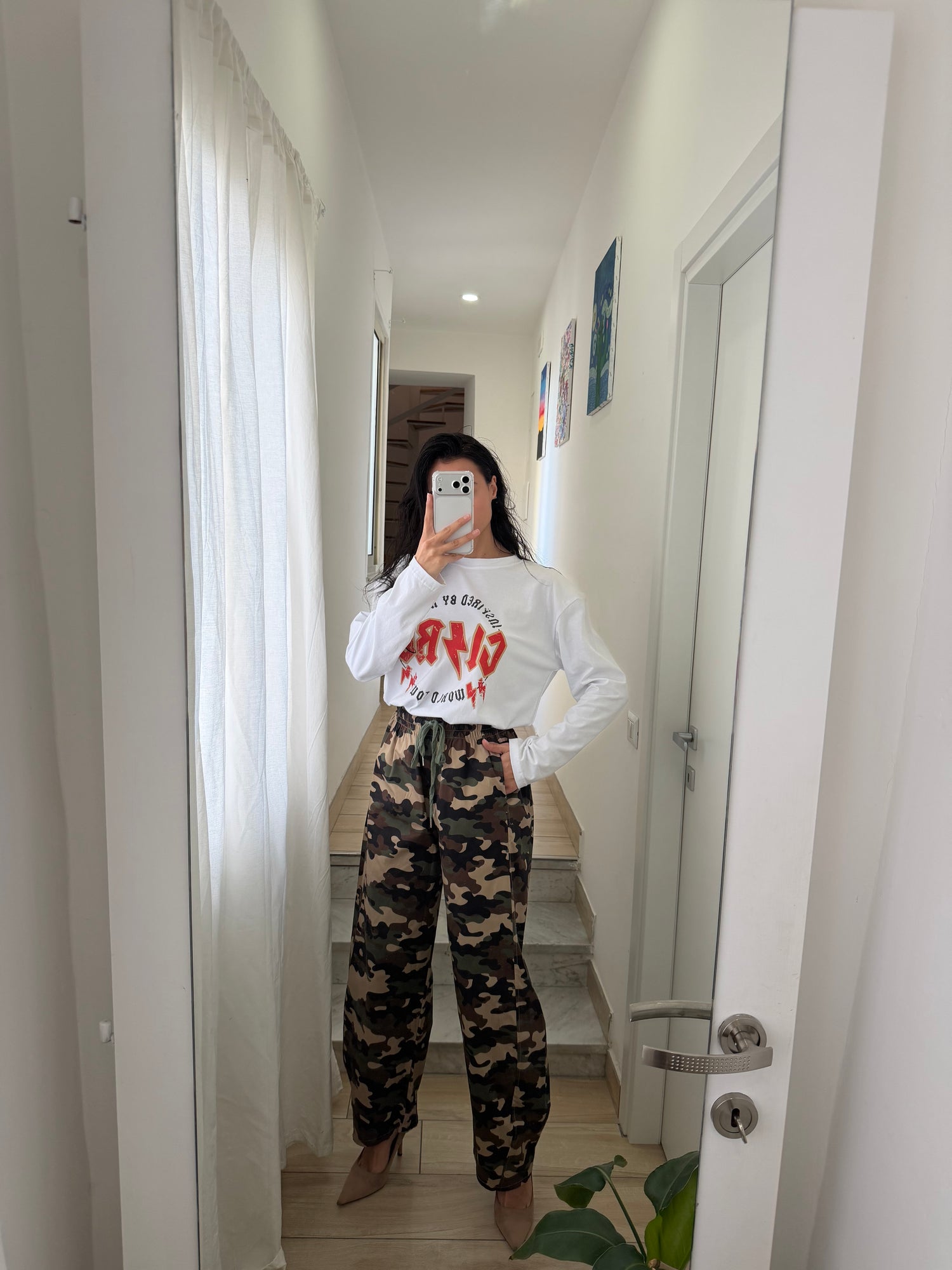 Pantalone Balloon Militare