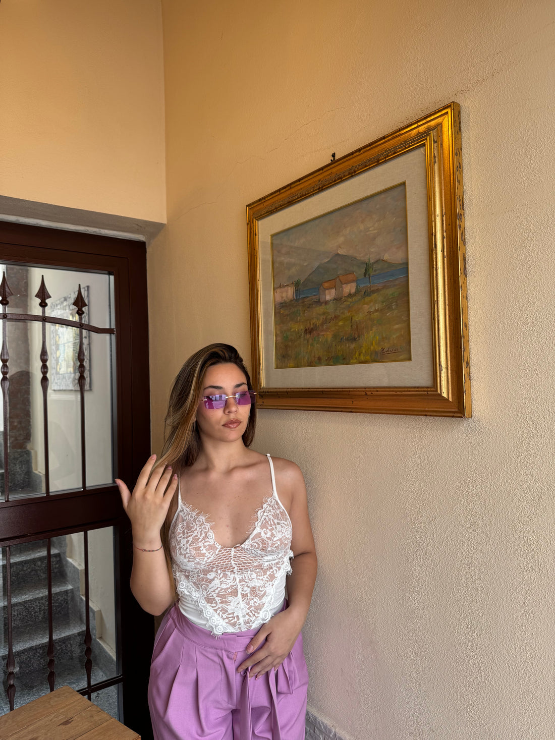 Occhiali purple