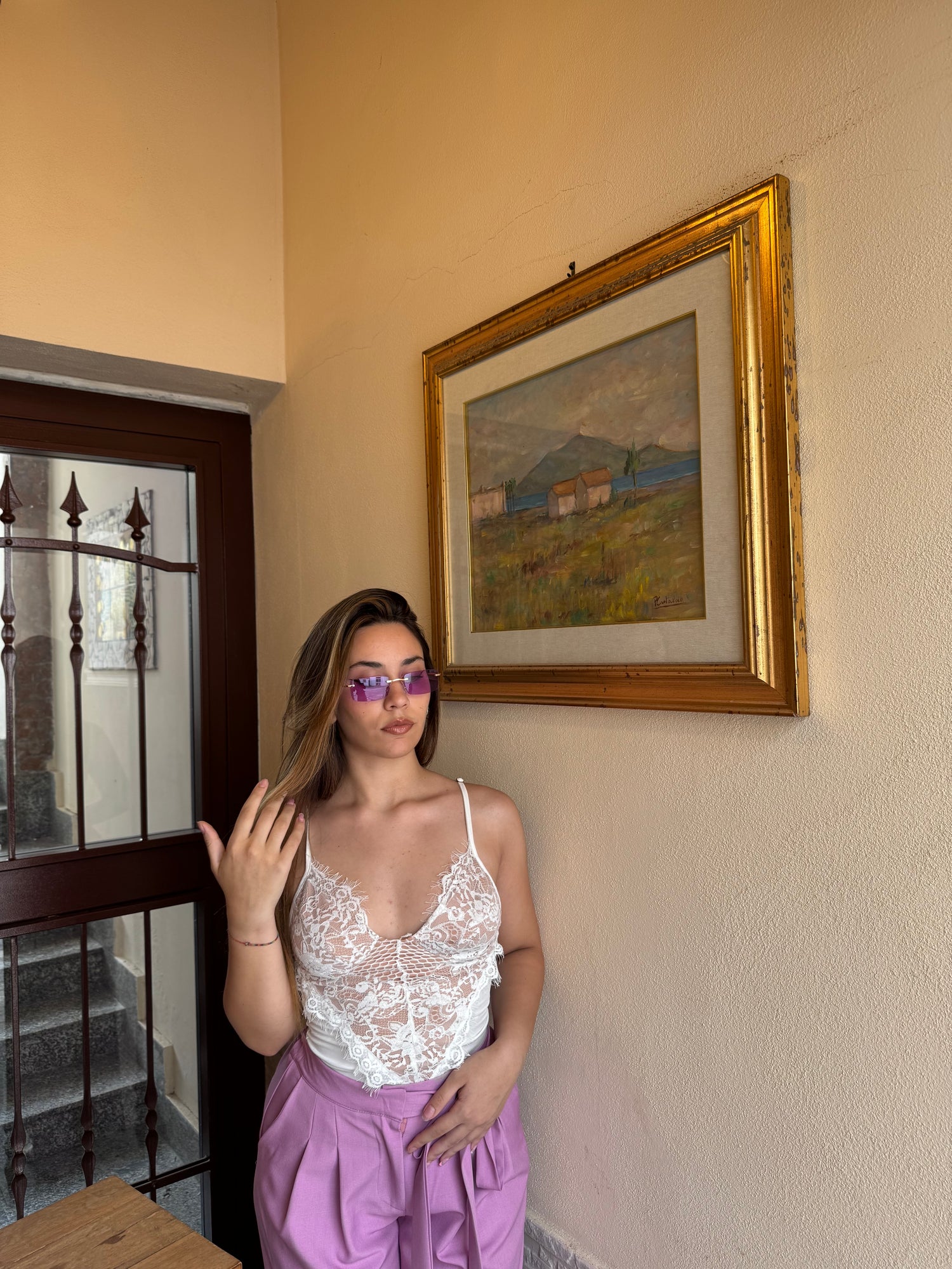 Occhiali purple