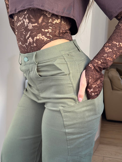 Pantalone ball VerdeMilitare