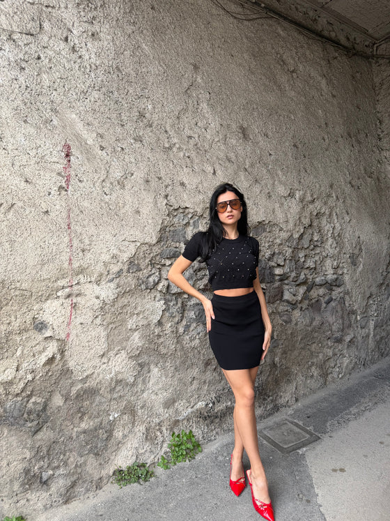 Maglia diamond nera