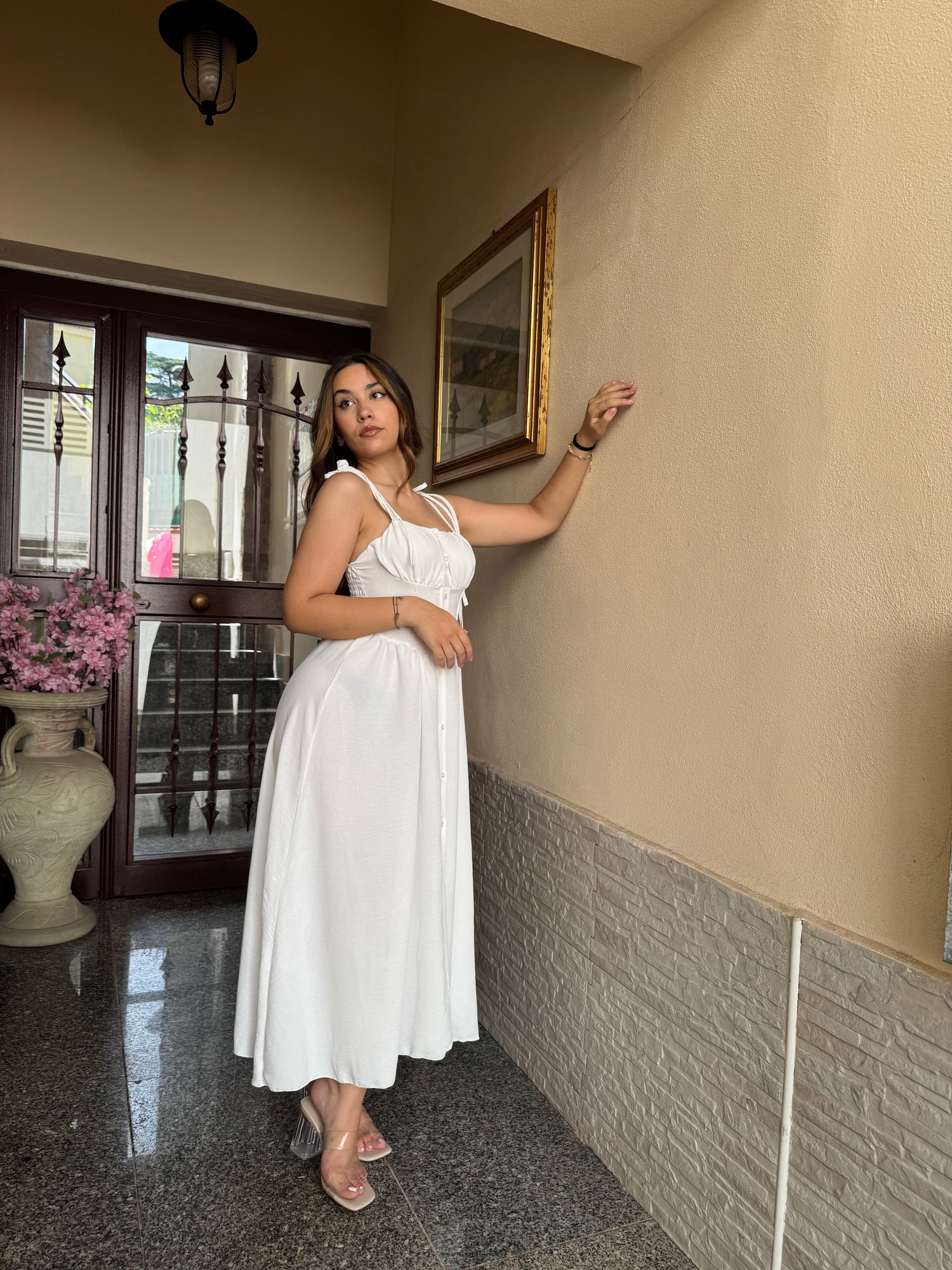 Vestito señorita bianco