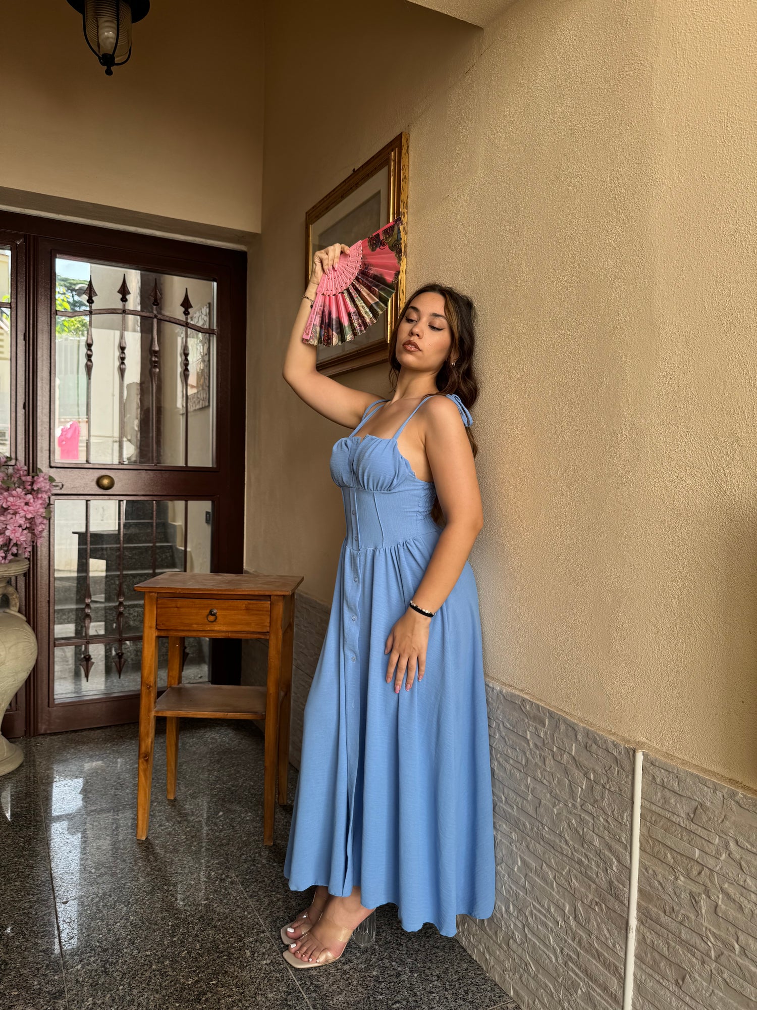 Vestito señorita celeste