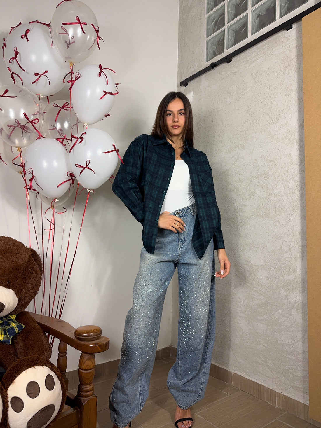 Camicia flanella verde - Wonderstyle