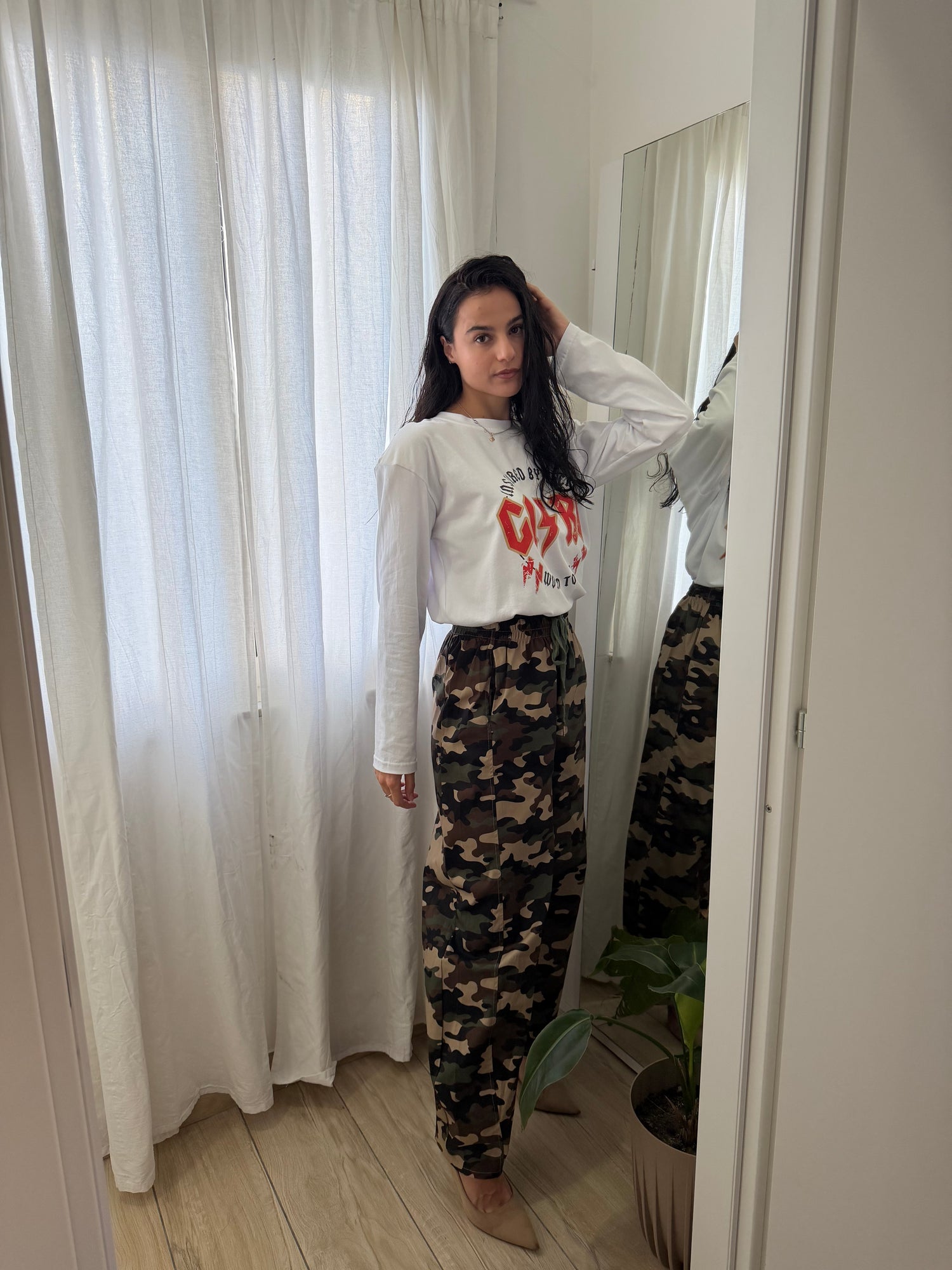 Pantalone Balloon Militare