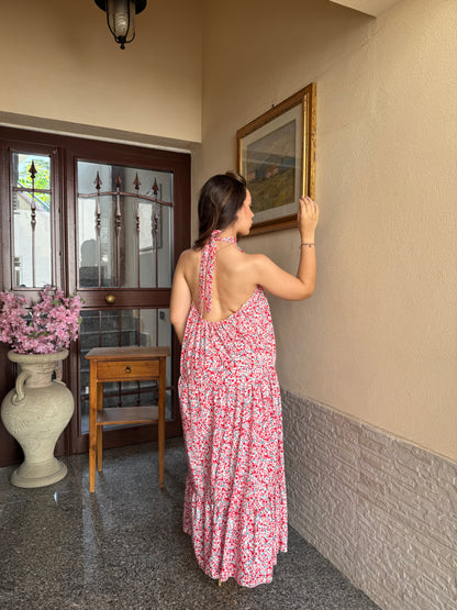 Vestito été rosa