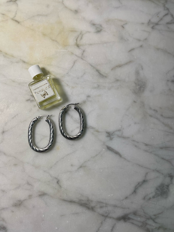Orecchini argento allungati - Wonderstyle